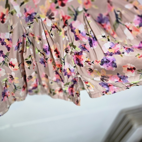 Anthropologie Dolan Rose Floral Button Cottagecore Blouse - Picture 5 of 11